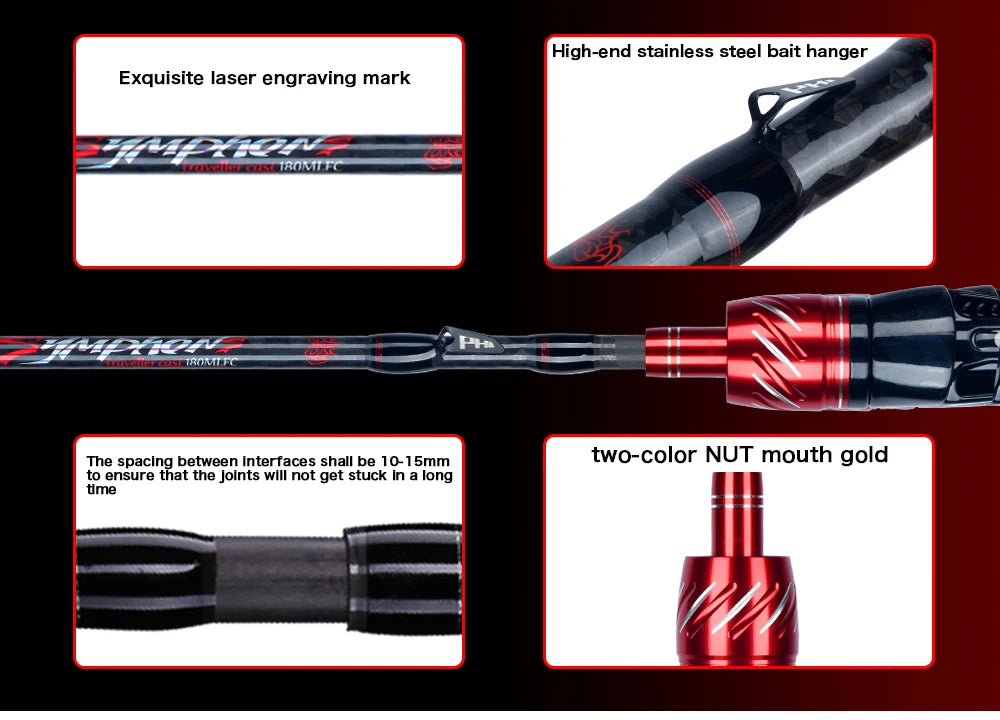 BIUTIFU Traveller Spinning/Casting 5-42g