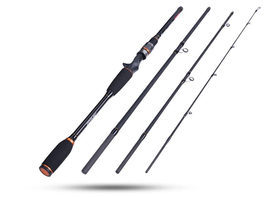 Goture Xceed Travel Rod With Fuji Guide Ring Carbon Fiber 1.98-3.6M