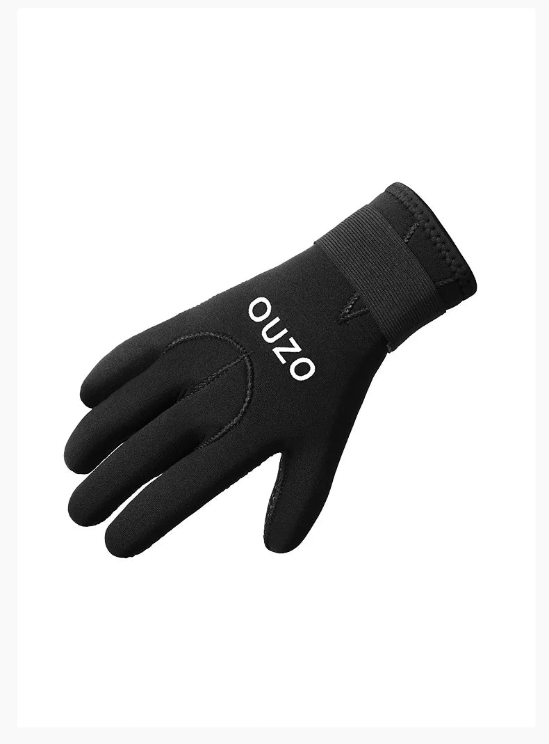 3mm Neoprene Diving Gloves – Warm, Anti-Slip & Waterproof for Fishing, Diving & Water Sports