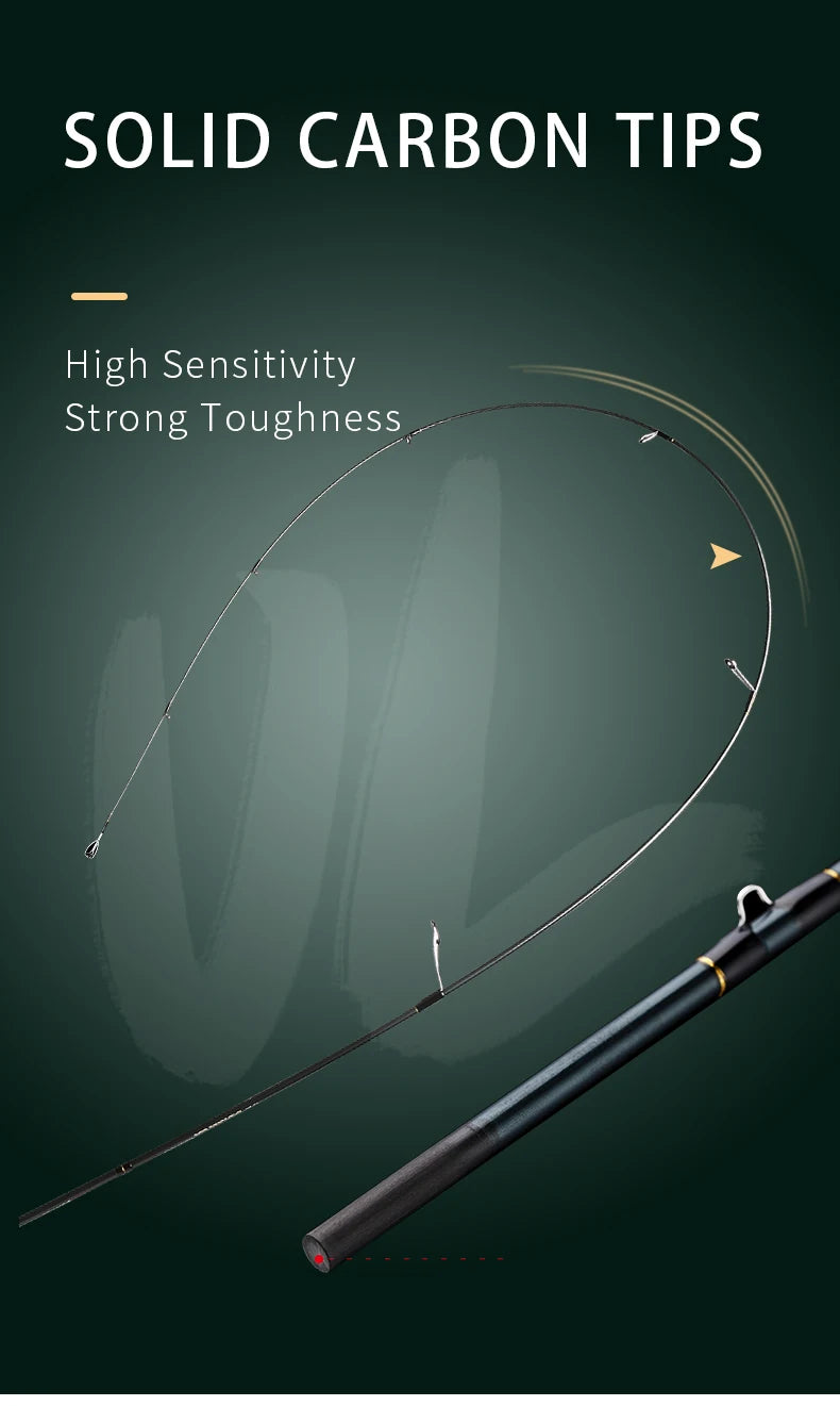 CEMREO Ultra Light Finesse Rod Casting/Spinning