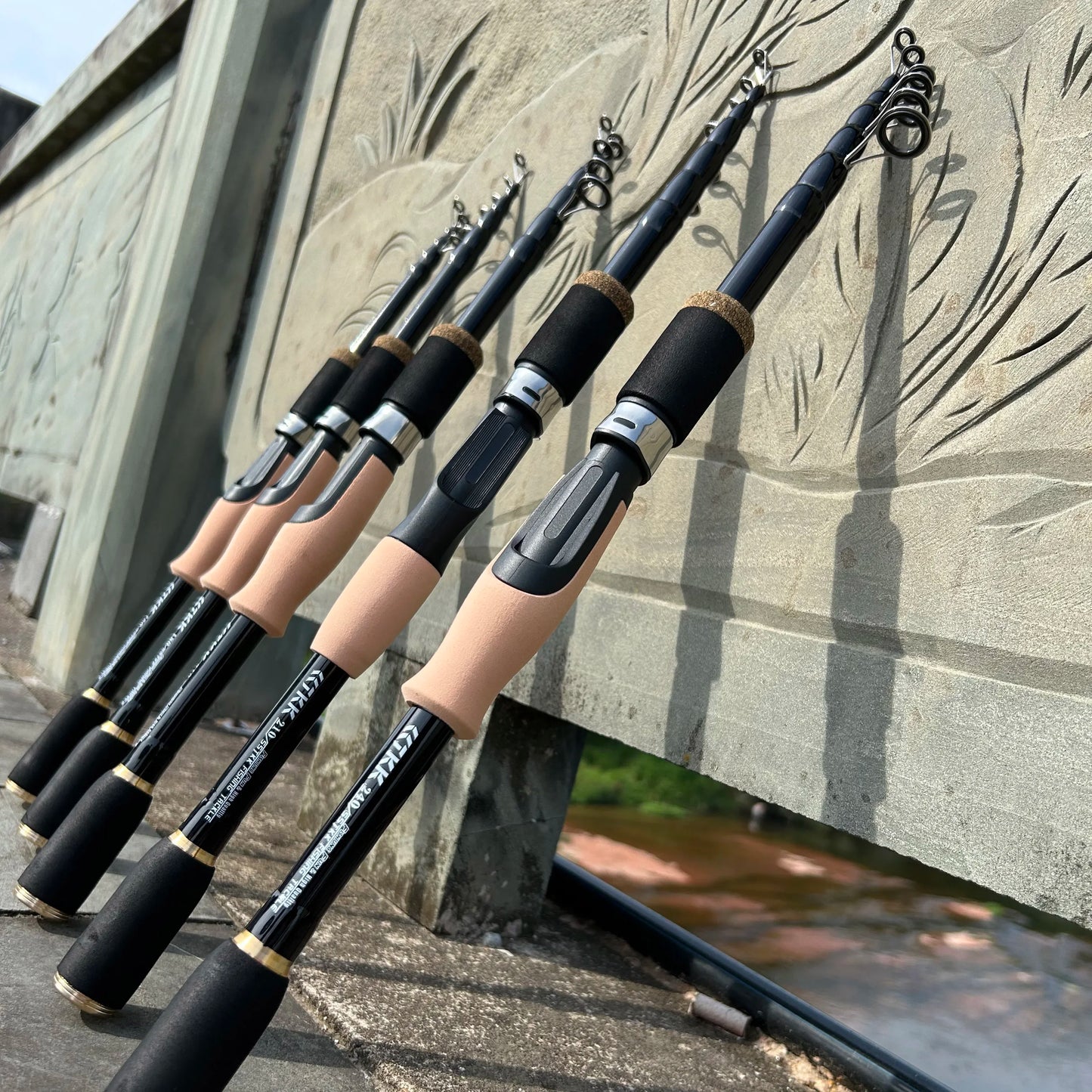 JOSBY Telescopic Travel Rod 1.6m - 2.4m
