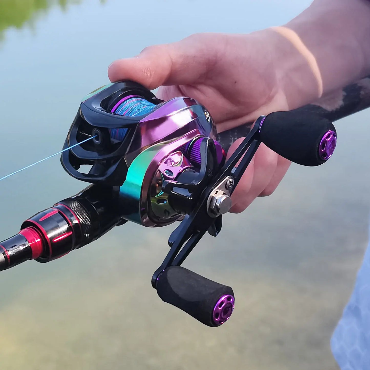 Beginners Baitcasting Rod and Reel Combo
