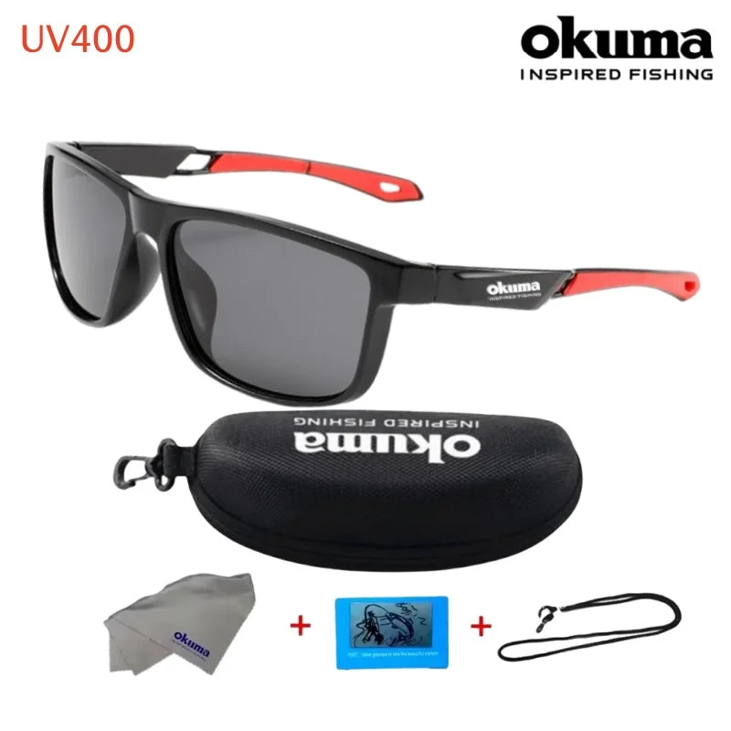 Okuma Polarized Sunglasses | UV400 Protection | Anti-Glare Outdoor Eyewear for Fishing, Cycling & Driving