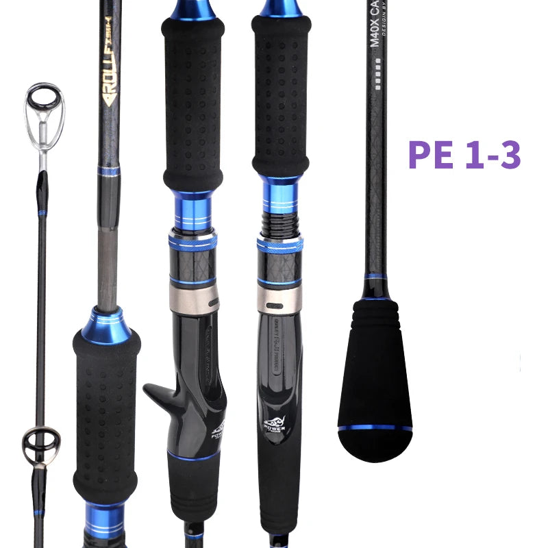 Carbon Fiber Fast Jigging Rod PE 1-5
