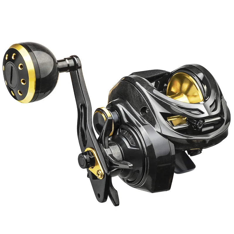 TDC3000 Gen 2 Baitcasting Reel | All-Metal Water Drop Design | 9+1 Bearings | 6.3:1 Gear Ratio | 16KG Max Drag