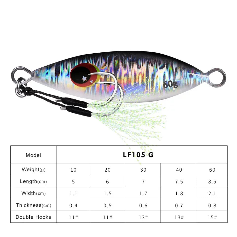 BigJig Saltwater Jigs 10g-60g