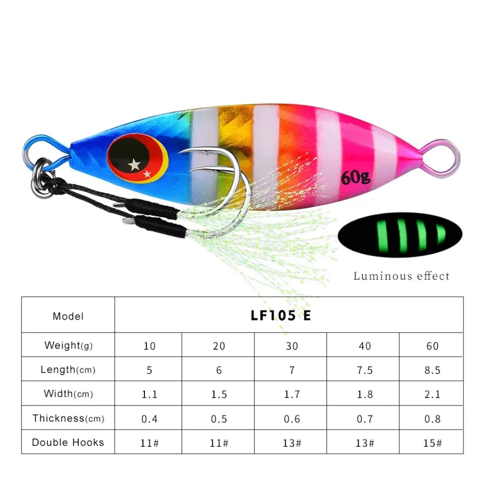BigJig Saltwater Jigs 10g-60g