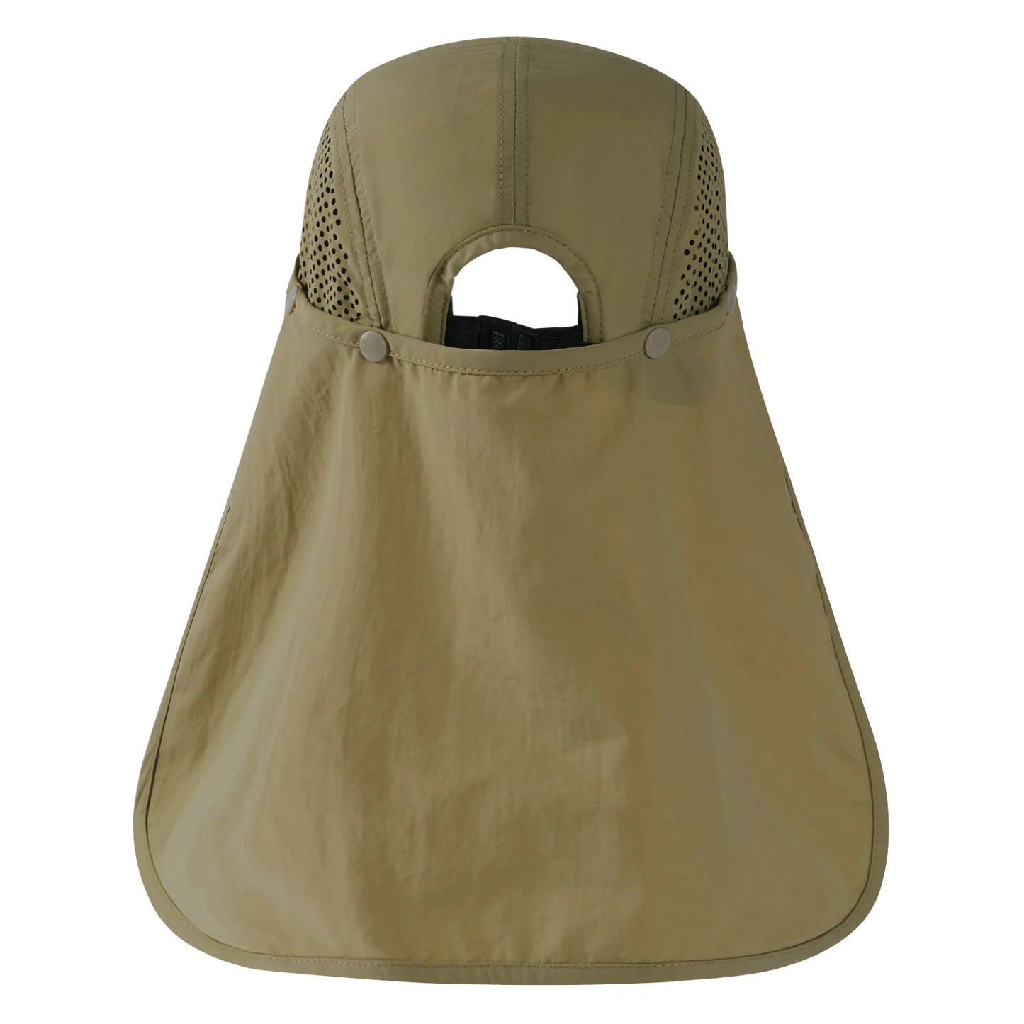 UPF 50+ Foldable Fishing Cap with Removable Neck Flap