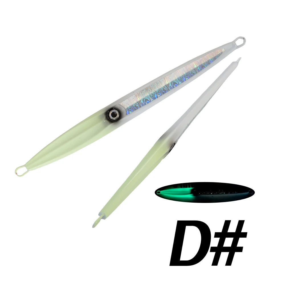 TOLU Deep Sea Metal Jig 80g/100g