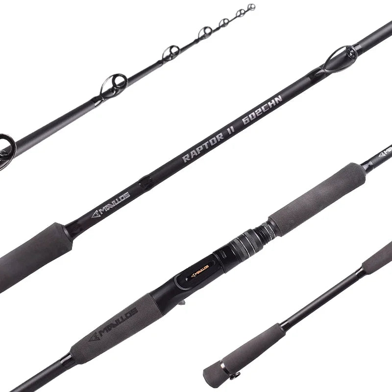 Mavllos Raptor II Tuna Rod | 80–250g Lure | 20–50lb Line | Carbon Tip | Boat Jigging & Saltwater Casting
