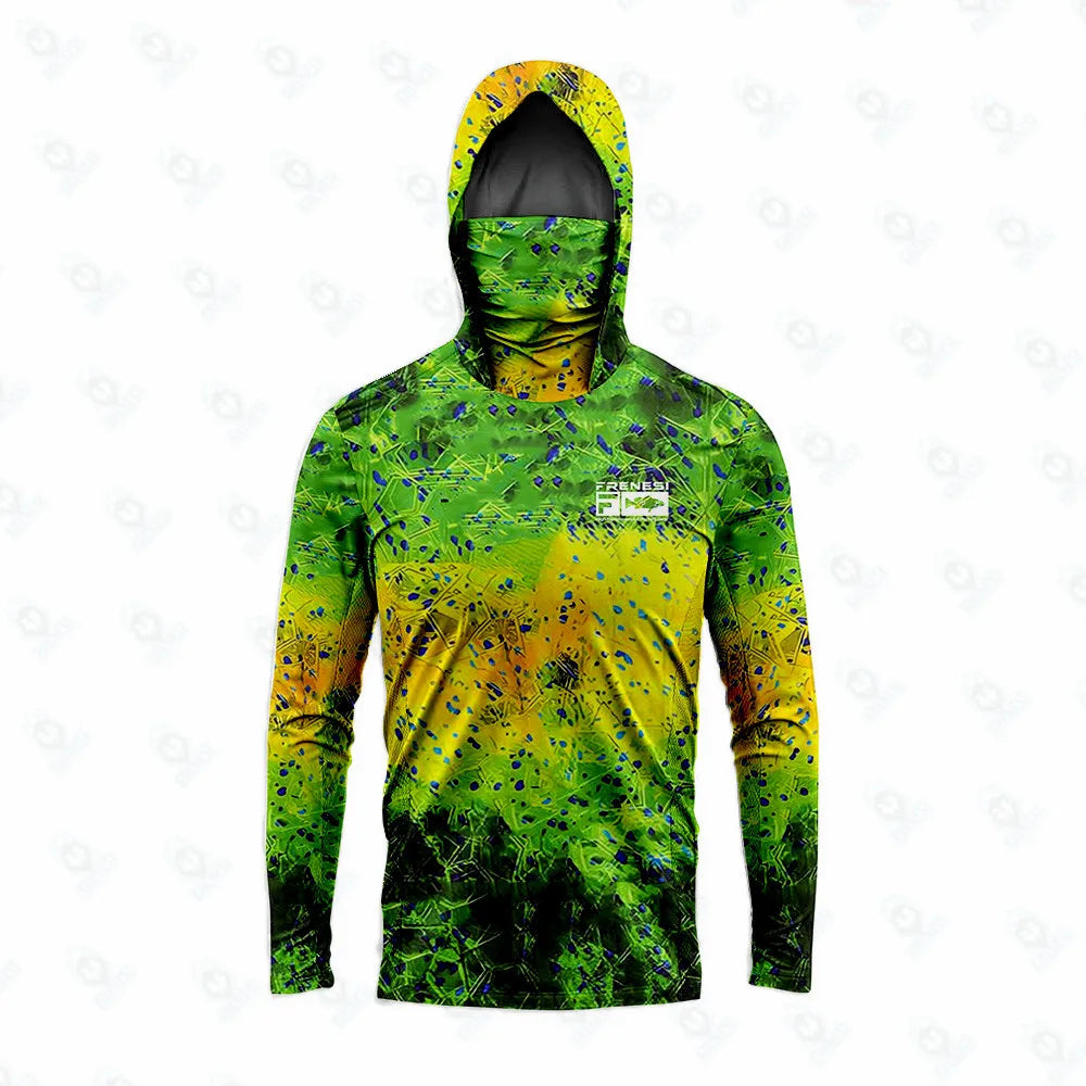 FRENESI Fishing Shirt with Mask and Hood
