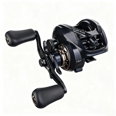 Seasir Low-Profile Baitcaster Reel 7.0:1 Gear Ratio | 8KG Max Drag | Dual Brake Anti-Backlash System