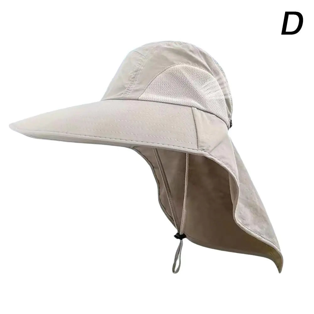 Outdoor Fisherman Hat Wide Brim With Neck Cover