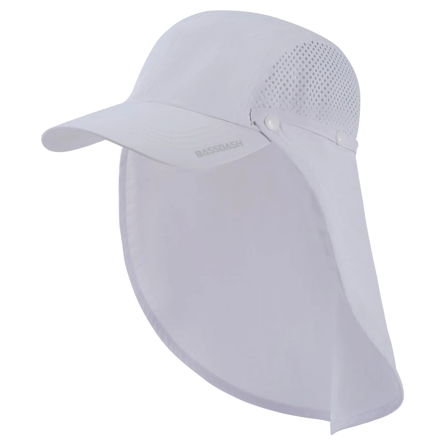 UPF 50+ Foldable Fishing Cap with Removable Neck Flap