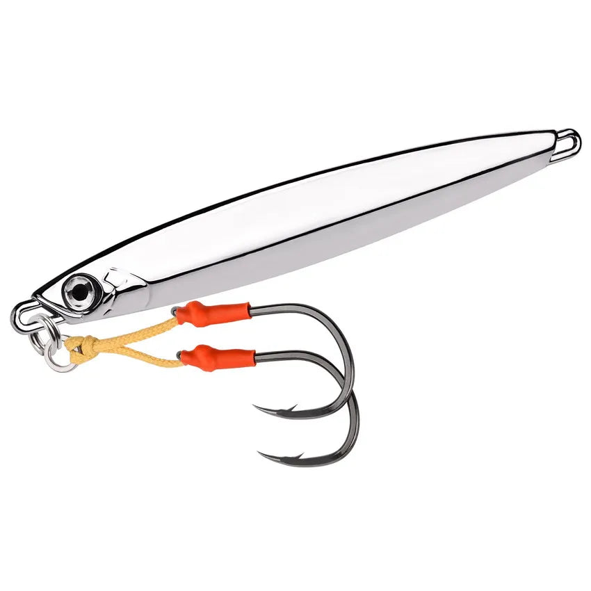 5-Piece Slow Jigging Lure Set – 60–100 g Metal Jigs (Saltwater Ready)