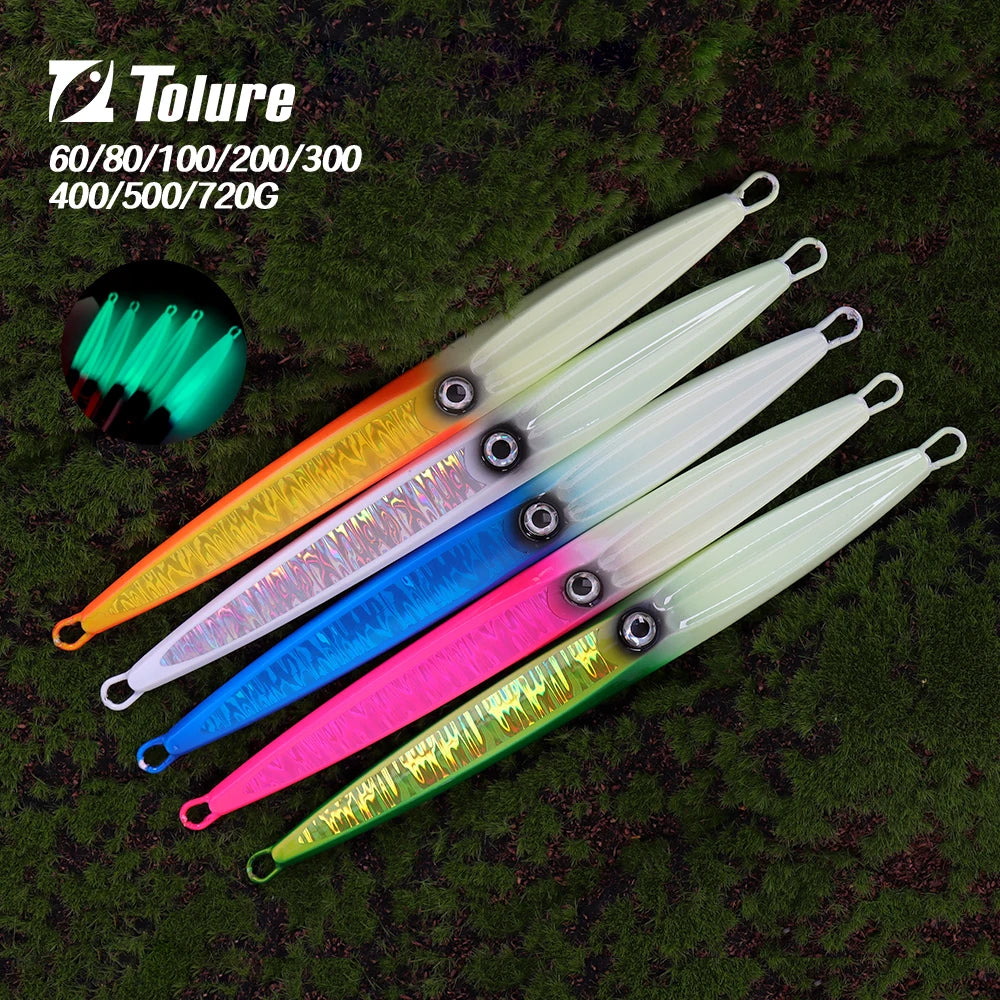 TOLU Deep Sea Metal Jig 80g/100g