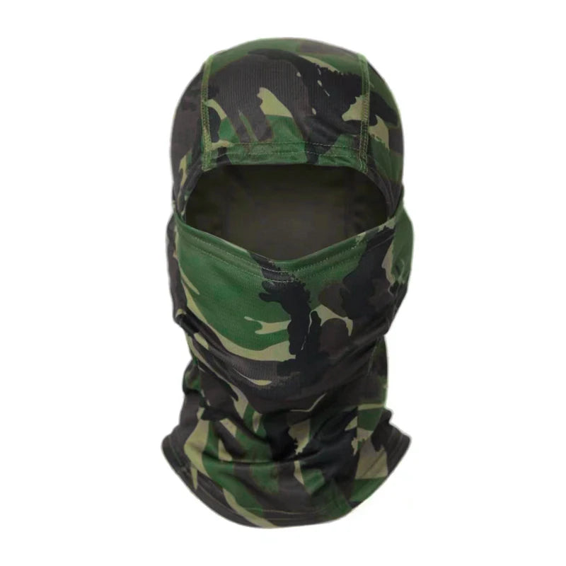 Camouflage Fishing & Hunting Balaclava – Breathable UV-Protective Face Mask