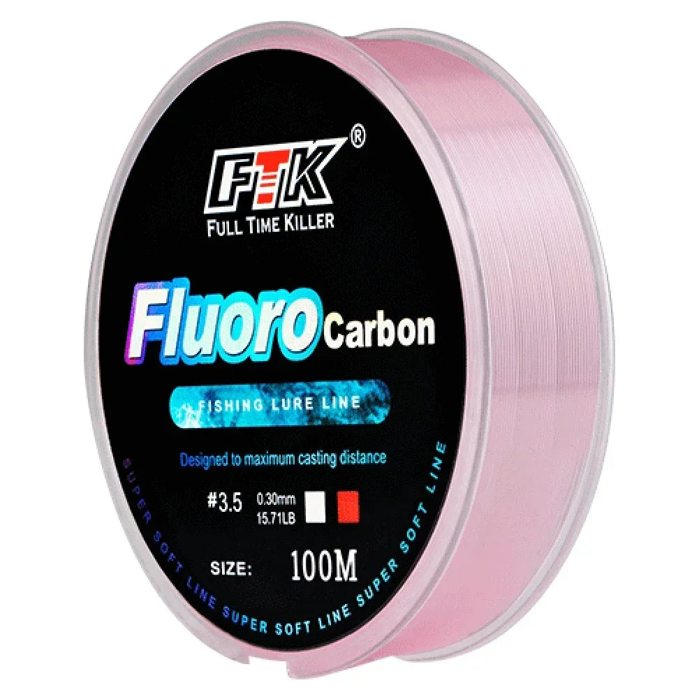 ZTTO Fluocarbon Sinking Leader Line 100M