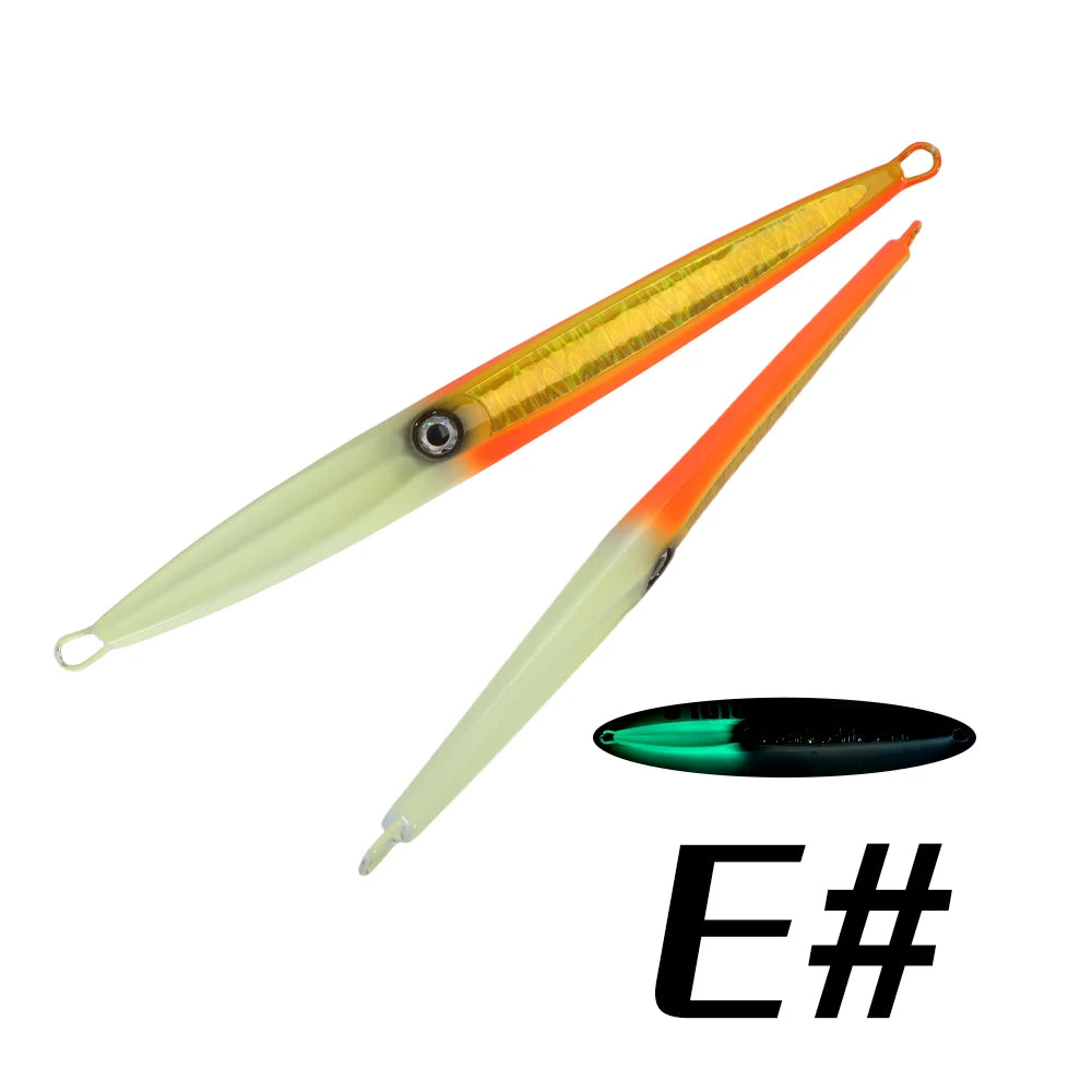 TOLU Deep Sea Metal Jig 80g/100g