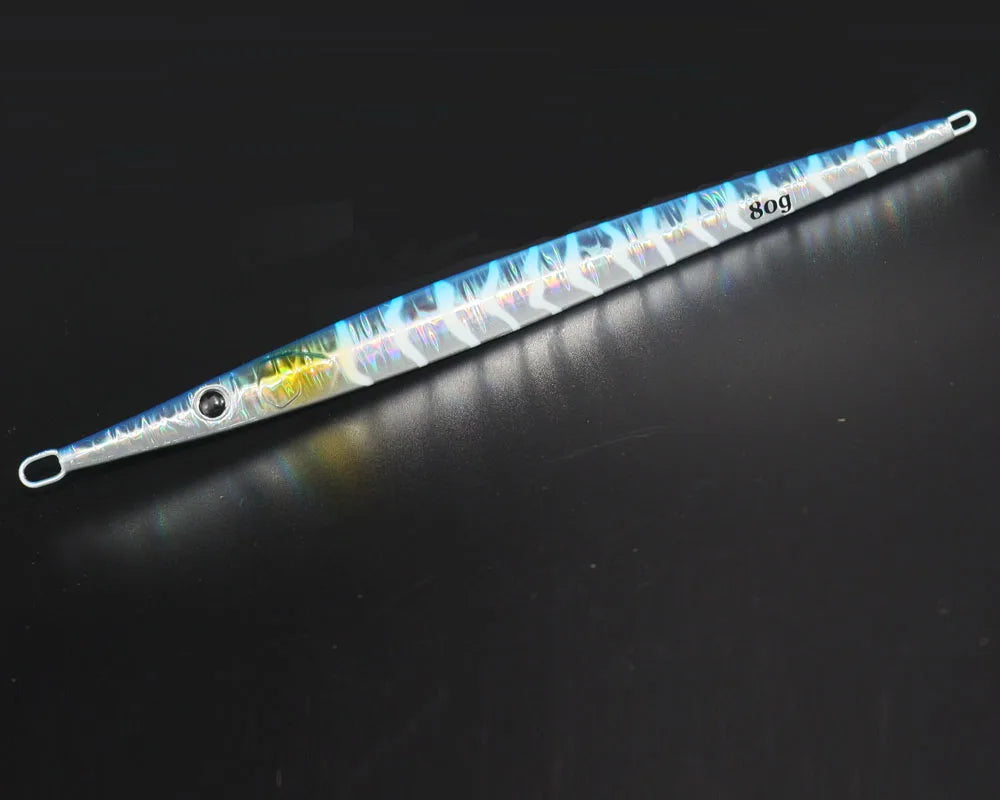 25-Piece Fast Sinking Slow Jig Set – 80–100 g Metal Jigs (Saltwater)