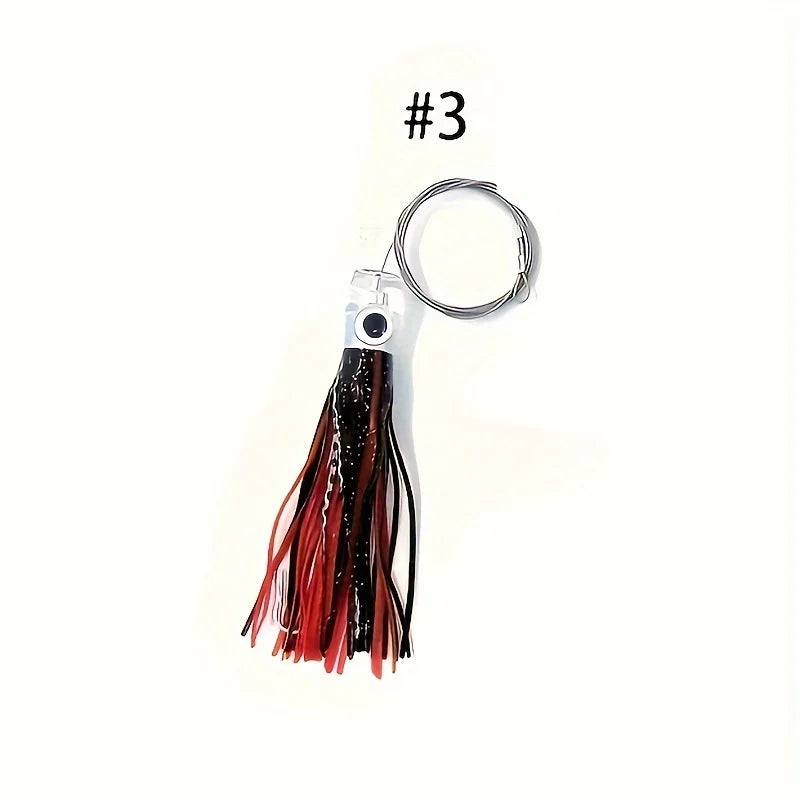 YOTO Trolling Skirt 6.5inch Steel Leader