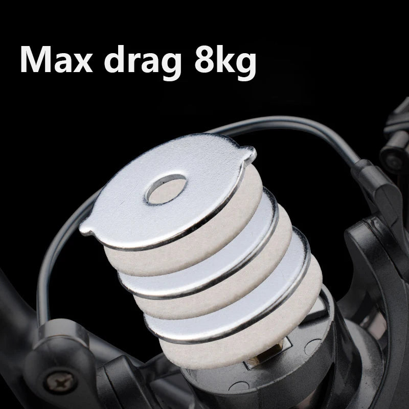 Octopus Hunter Reel 2500S/3000M Series 3+1 BB 8KG Drag