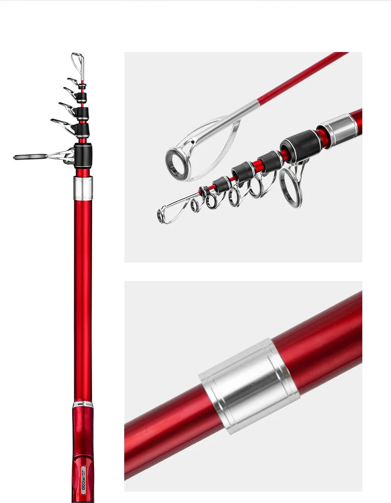 Telescopic Surf Fishing Rod 60-120g
