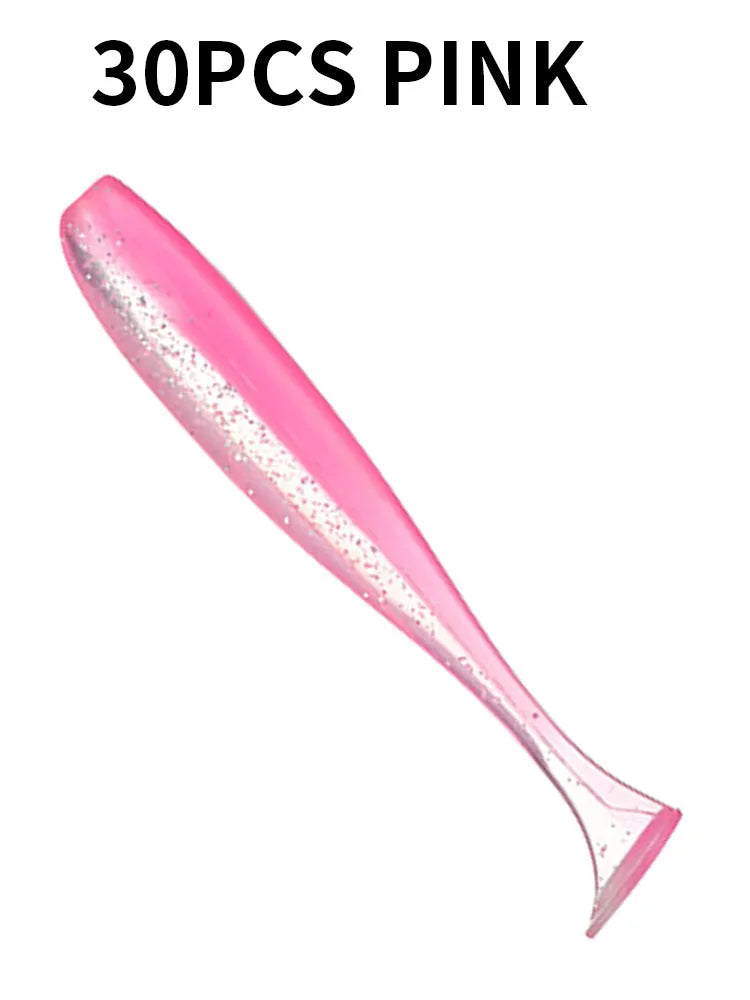 Soft Plastic Paddle-Tail  30pcs/ 5cm/ 1g