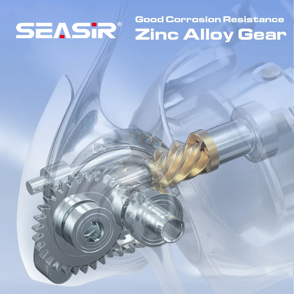 Seasir Expert Spinning Reel | Ultra-Long Casting | 1500S–4000S | 10+1 Bearings | 5.2:1 | Metal Power Handle
