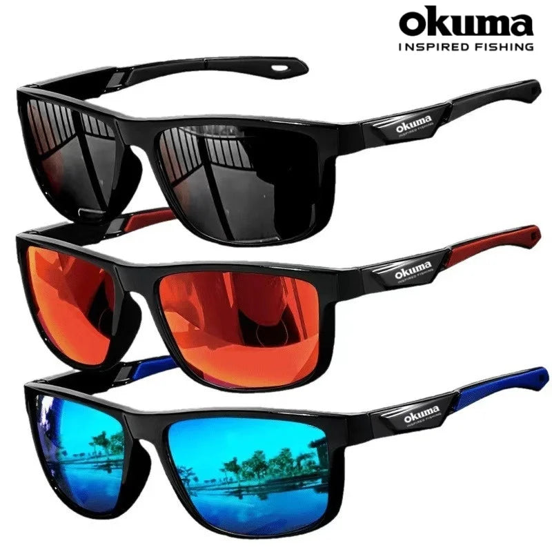 Okuma Polarized Sunglasses | UV400 Protection | Anti-Glare Outdoor Eyewear for Fishing, Cycling & Driving