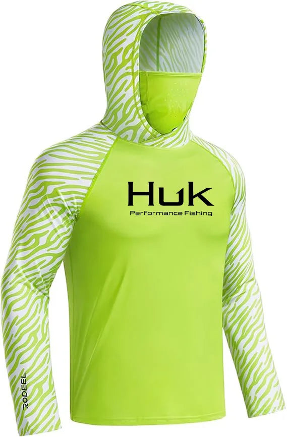 HUK Hooded Fishing Shirt Unisex Range