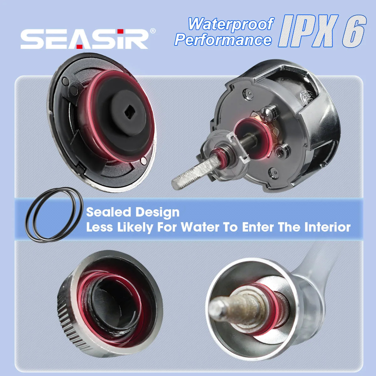 Seasir Expert Spinning Reel | Ultra-Long Casting | 1500S–4000S | 10+1 Bearings | 5.2:1 | Metal Power Handle