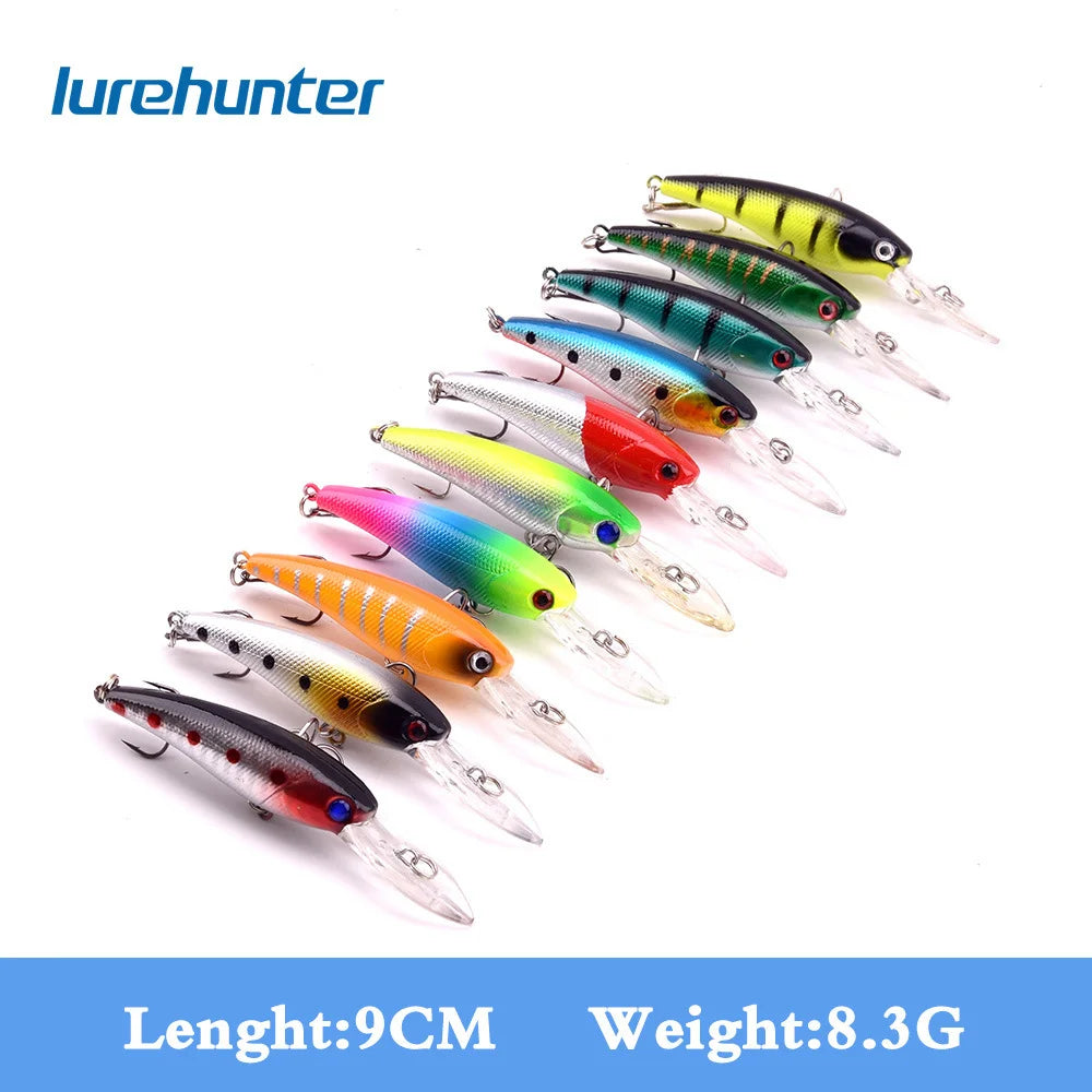 20 Minnow Lures Bulk Pack