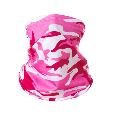 Multi-Purpose Ice Silk Bandana – Cooling Neck Gaiter & Face Cover for Fishing, Camping & Outdoor Use