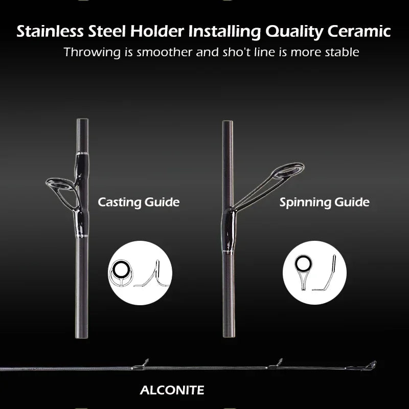 Mavllos Resolute Light BFS Rod | 4-Piece Carbon | Solid Fast Tip | 0.8–7g Lure | 2–6lb Line | Casting & Spinning