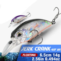 Slow Floating Crankbait – 6.5 cm / 14 g Hard Body Lure for Bream, Bass & Flathead