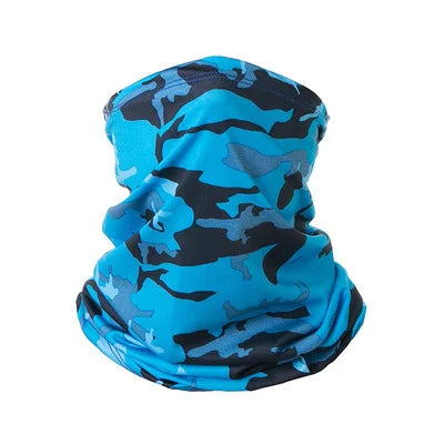 Multi-Purpose Ice Silk Bandana – Cooling Neck Gaiter & Face Cover for Fishing, Camping & Outdoor Use