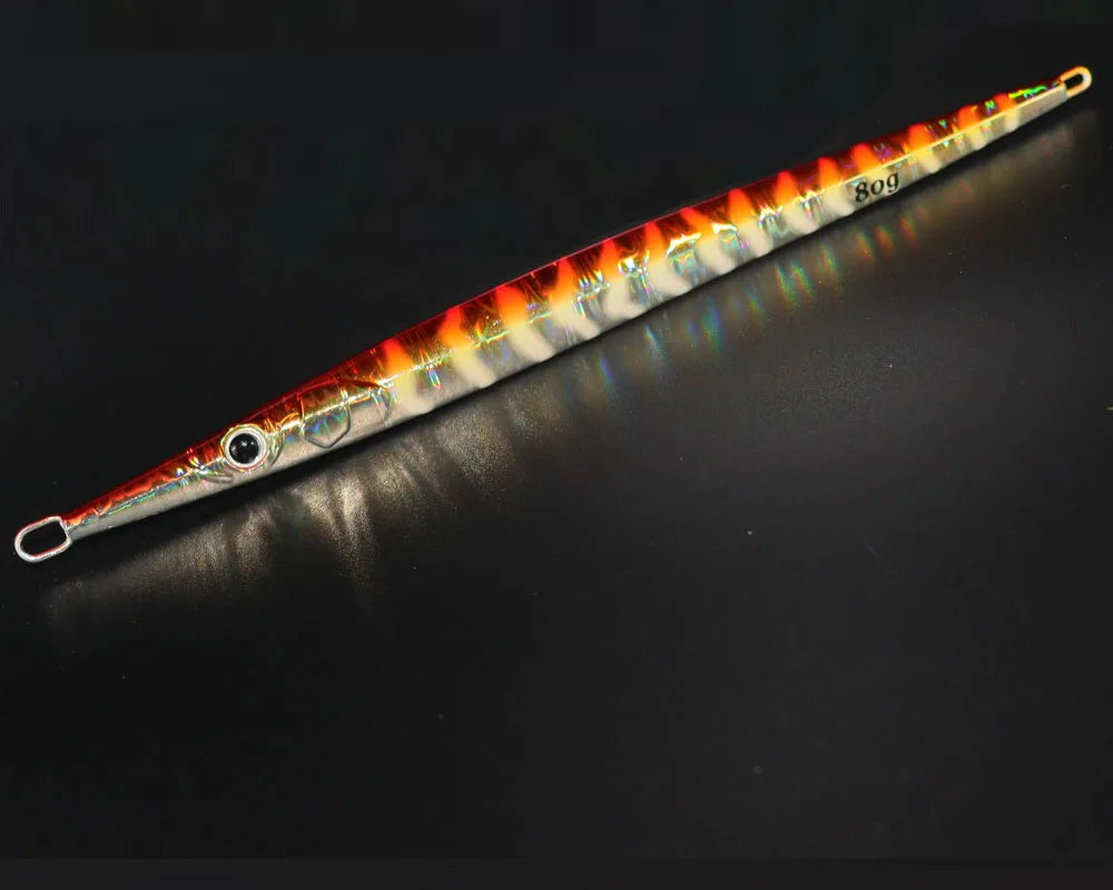 25-Piece Fast Sinking Slow Jig Set – 80–100 g Metal Jigs (Saltwater)