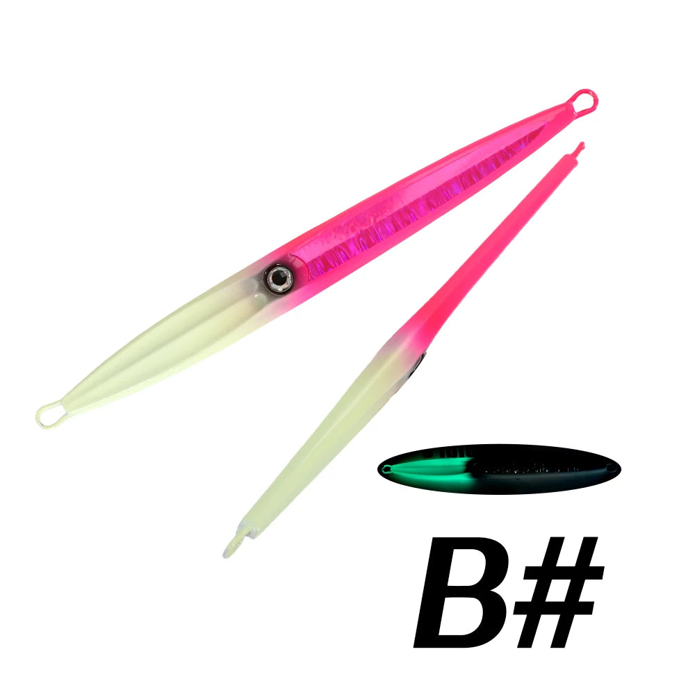 TOLU Deep Sea Metal Jig 80g/100g