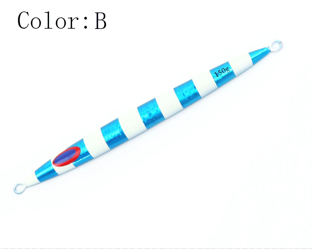 25-Piece Slow Jigging Lure Set – 100–120 g Metal Jigs (Deepwater Saltwater)