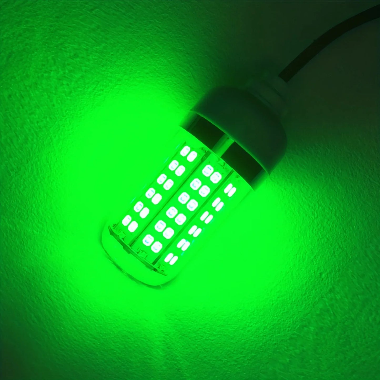 108-LED Underwater Fishing Light | Green Night Attractor | IP68 Waterproof | USB Powered | 5m Cable