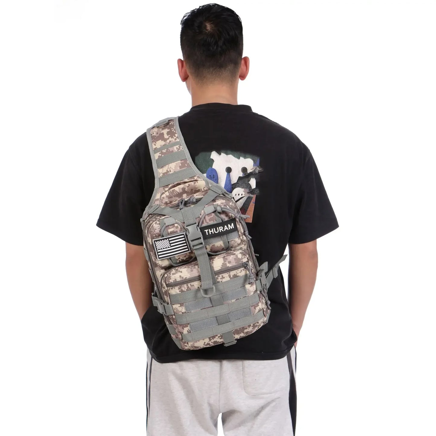 Tactical Assault Pack Sling Backpack