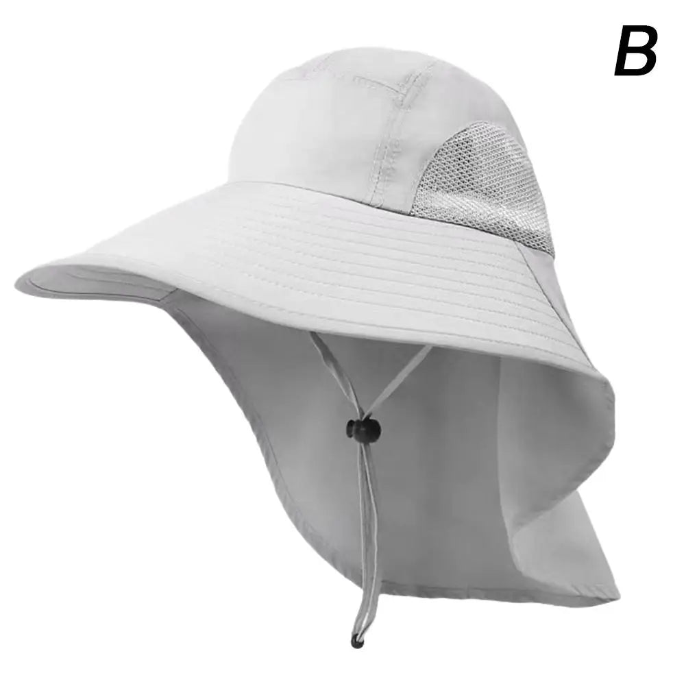 Outdoor Fisherman Hat Wide Brim With Neck Cover