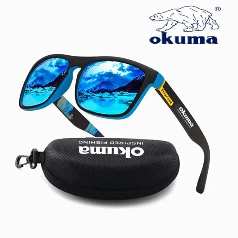 Okuma Polarized Sunglasses | UV400 Men & Women | Outdoor Fishing, Hunting, Cycling & Driving Eyewear | Optional Storage Box