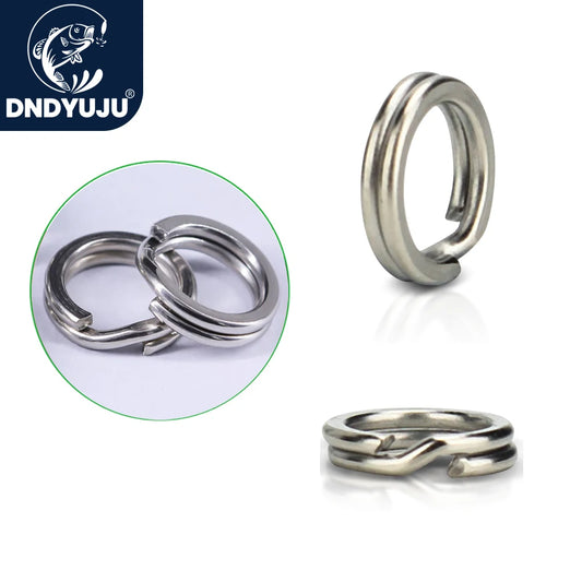 100Pcs Split Rings Bulk Pack