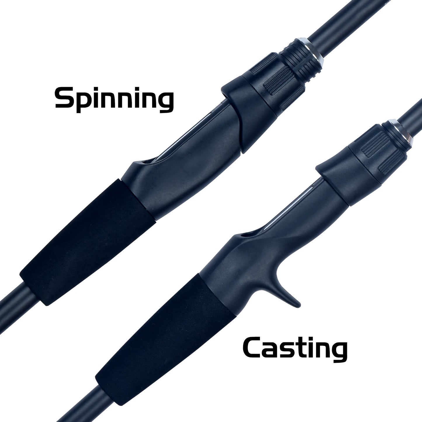 FLENHAI Travel Carbon Fishing Rod | Spinning & Baitcasting | 1.8m–2.4m | 5–30g | Medium Fast Action