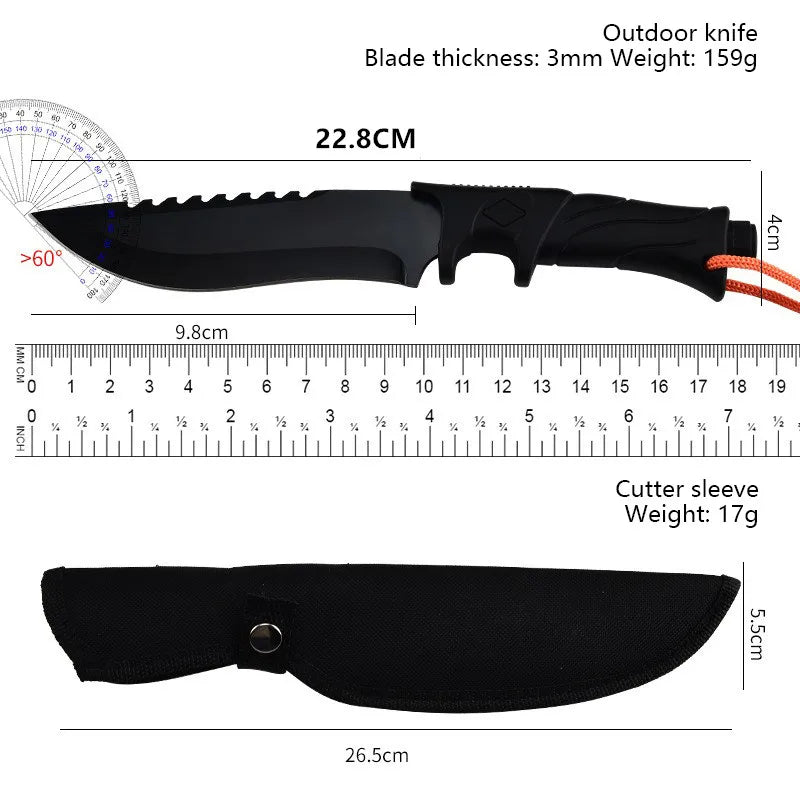 High-Hardness Outdoor Survival Knife | Fishing & Camping Knife