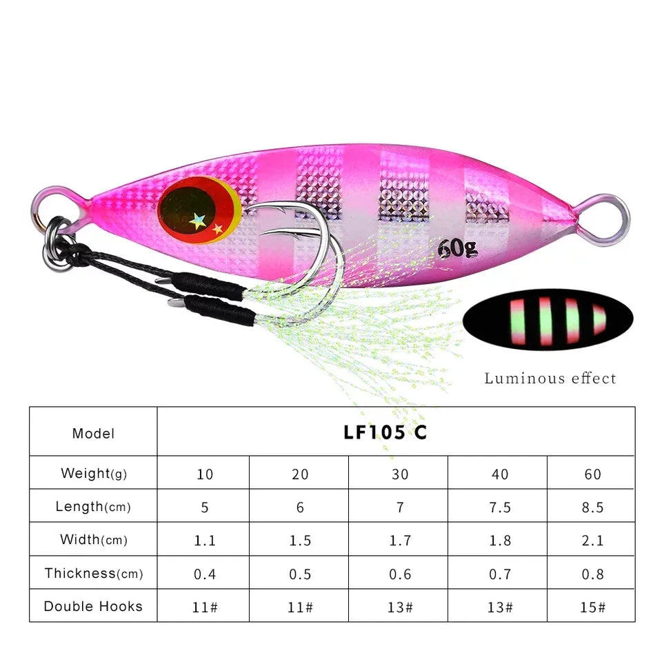 BigJig Saltwater Jigs 10g-60g