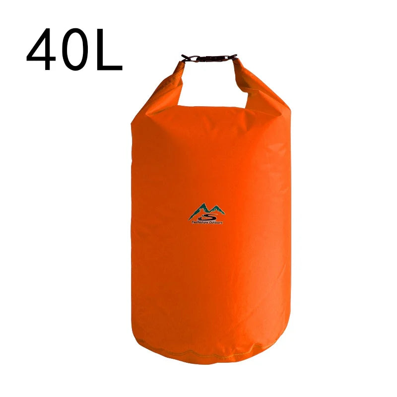Heavy-Duty Waterproof Dry Bag | 5L–70L | Camping, Kayak & Fishing Use