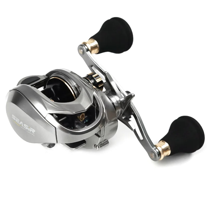 Seasir Megacuda Saltwater Baitcasting Reel 15KG Drag 6.5:1 11+1 BB